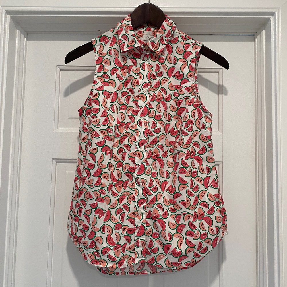 Watermelon Print Top